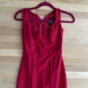 Black Halo Red Gown: Eve by laurel berman